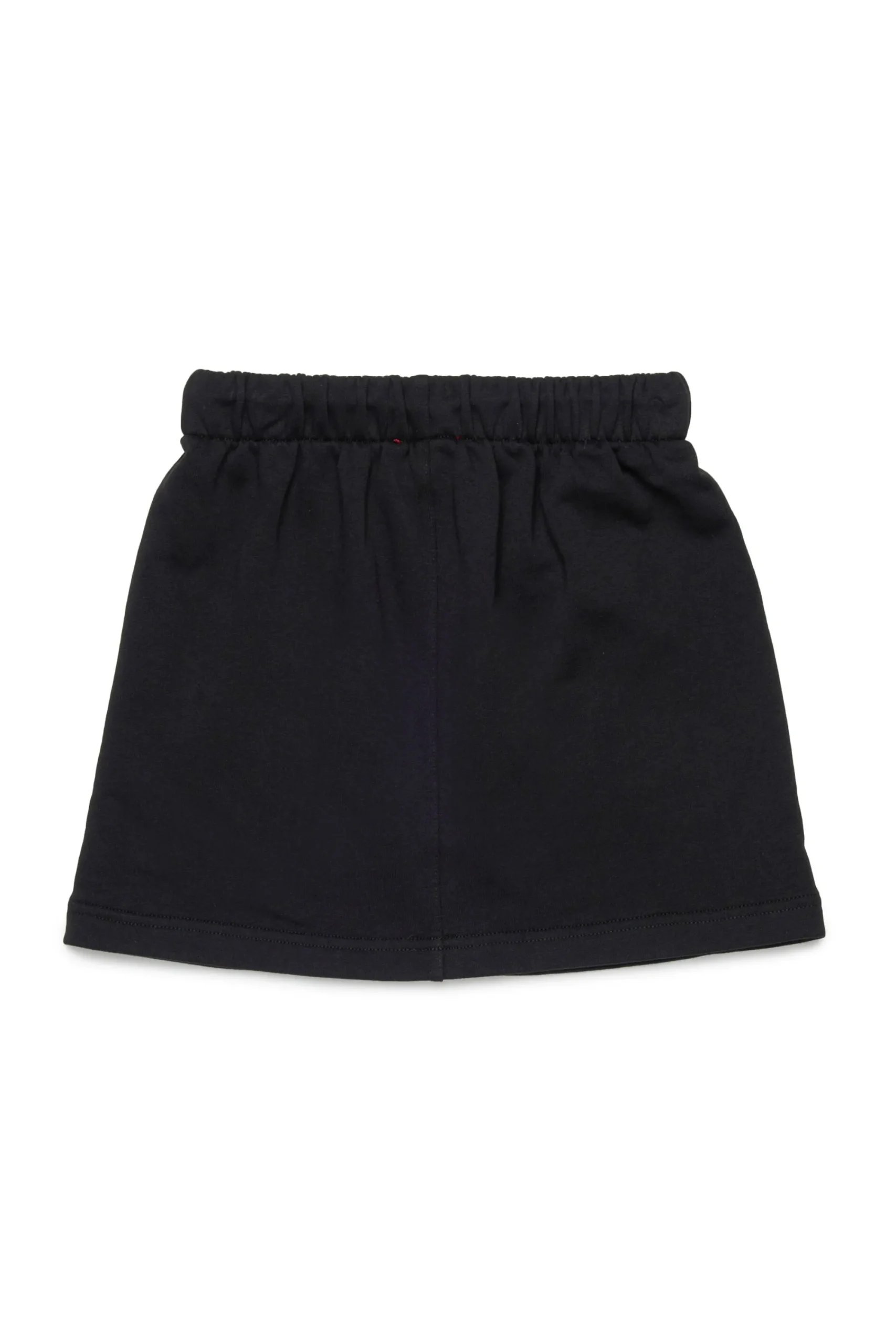 Skirts>DIESEL Fleece skirt with Oval D logo black