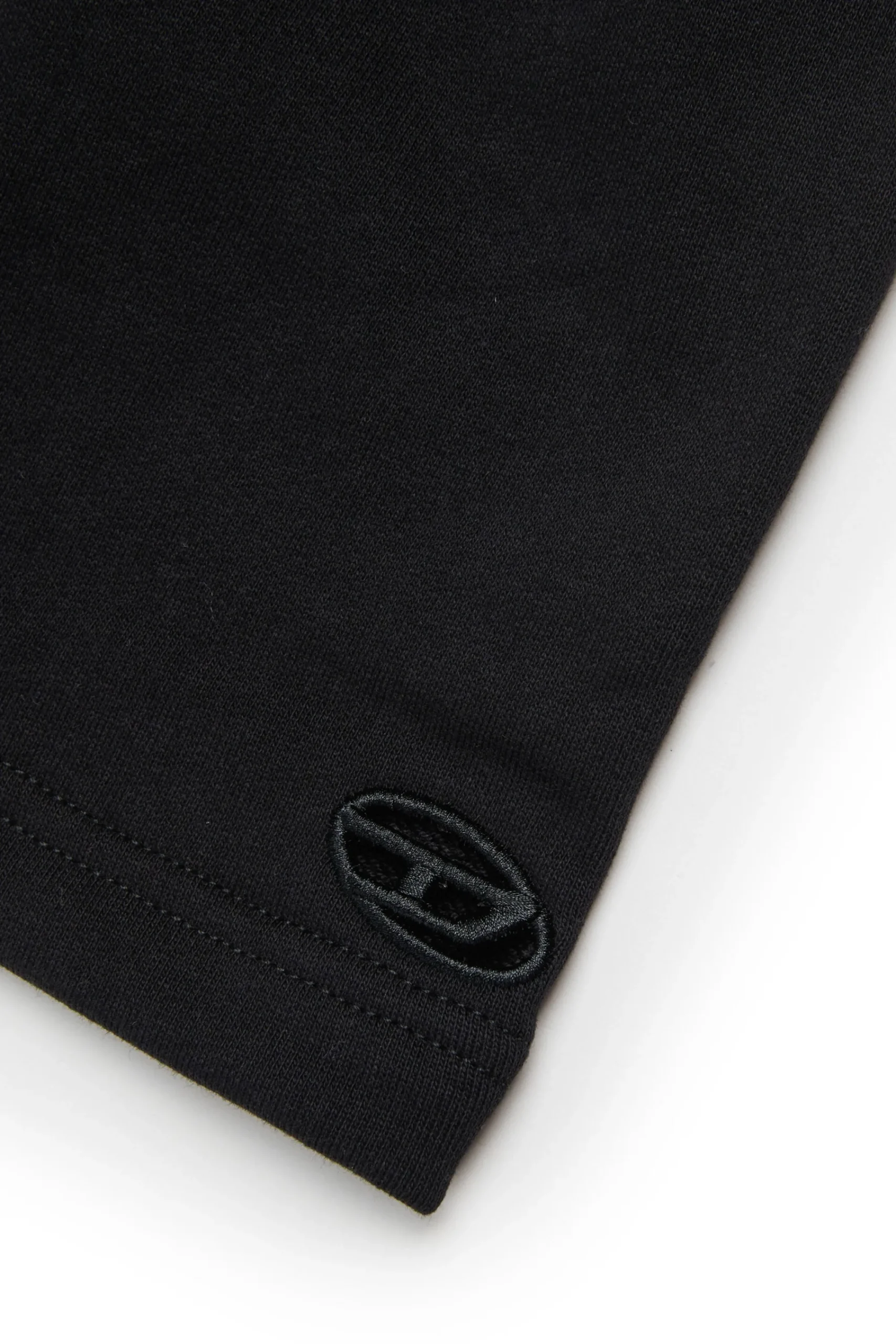 Skirts>DIESEL Fleece skirt with Oval D logo black