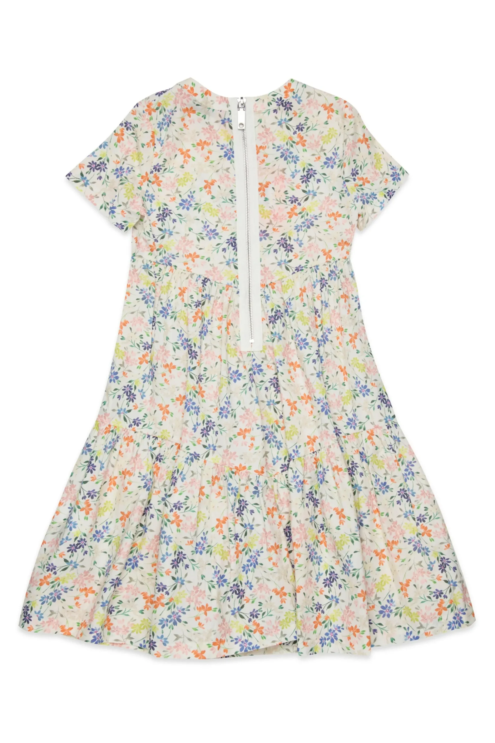 Dresses>MAX&Co. Floral allover poplin dress antique white