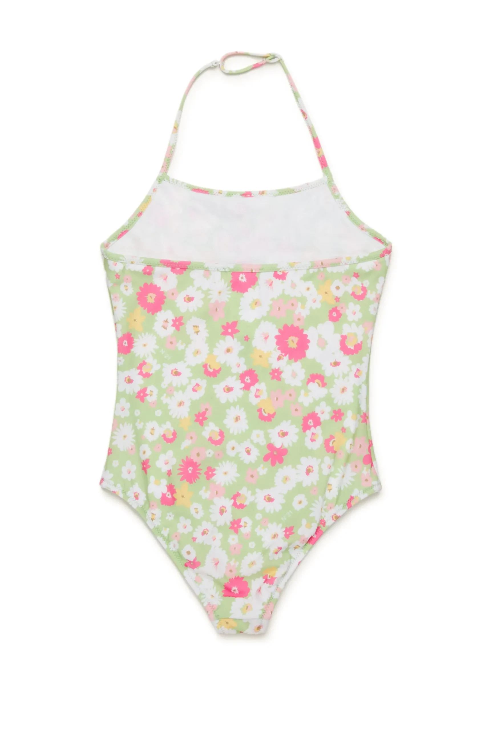Swimwear | Swimwear>N°21 Floral one-piece swimsuit light mint green