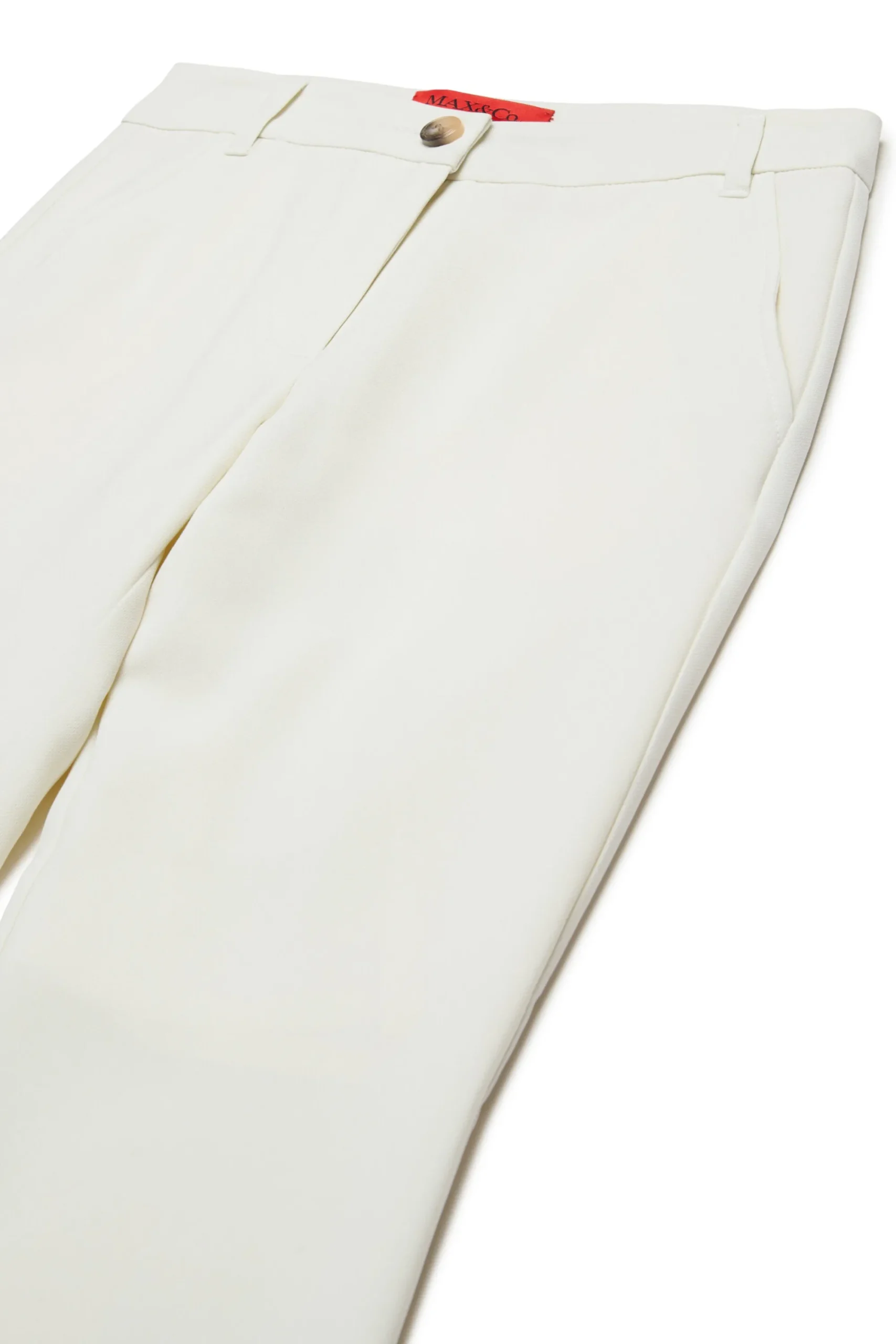 Pants>MAX&Co. Formal bootcut pants antique white