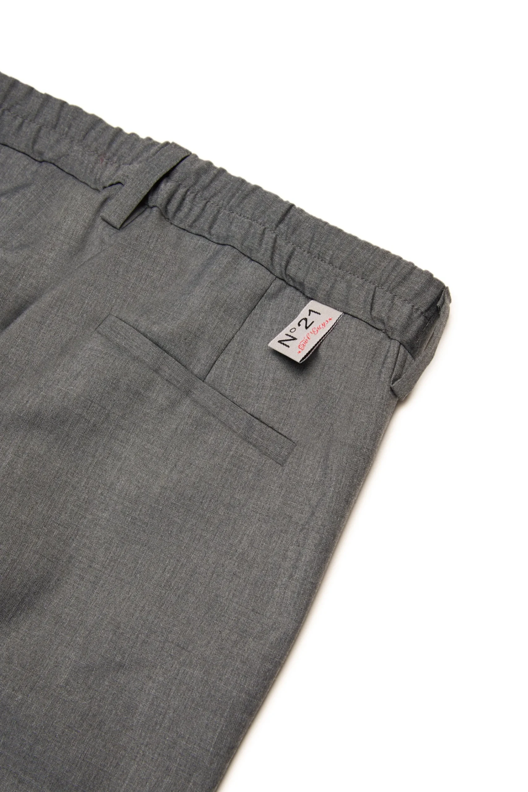 Pants>N°21 Formal cool wool pants medium gray
