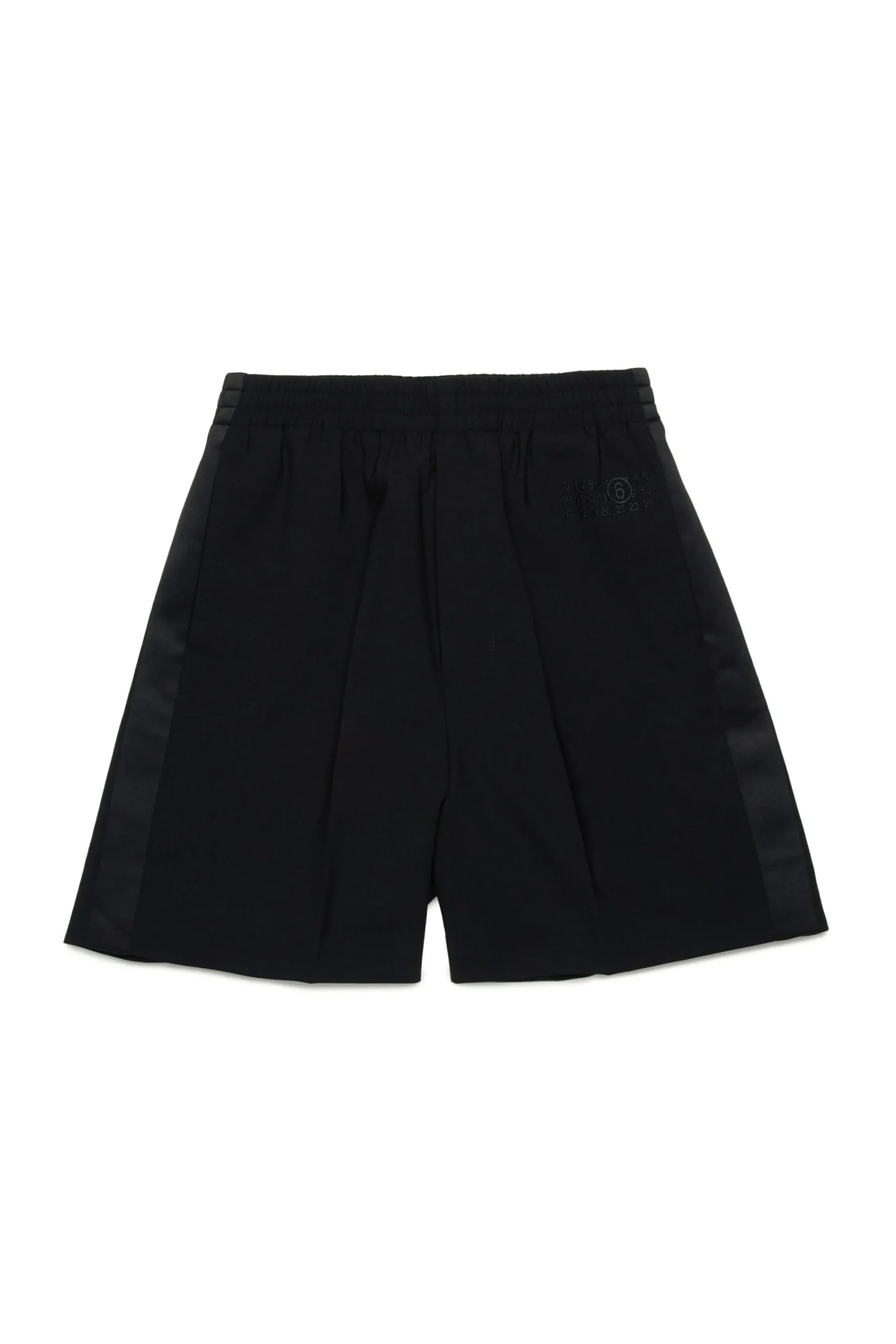 Shorts | Shorts>MM6 MAISON MARGIELA Formal cool wool shorts black