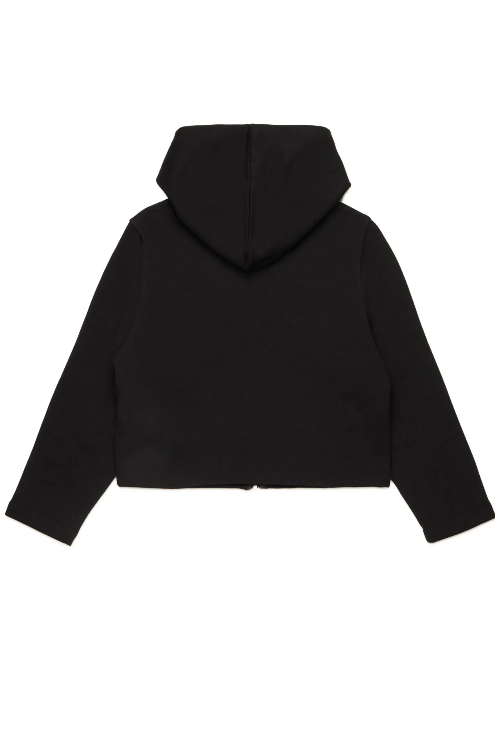 Sweatshirts>MAX&Co. Full-zip hooded sweatshirt black