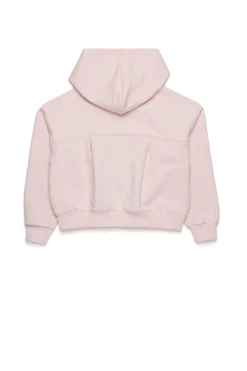 Sweatshirts | Activewear>MAX&Co. Full-zip sweatshirt with logo antique lilac pink