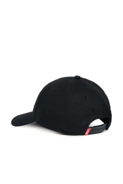 Swimwear | Swimwear>DIESEL Gabardine baseball cap with D graphics black