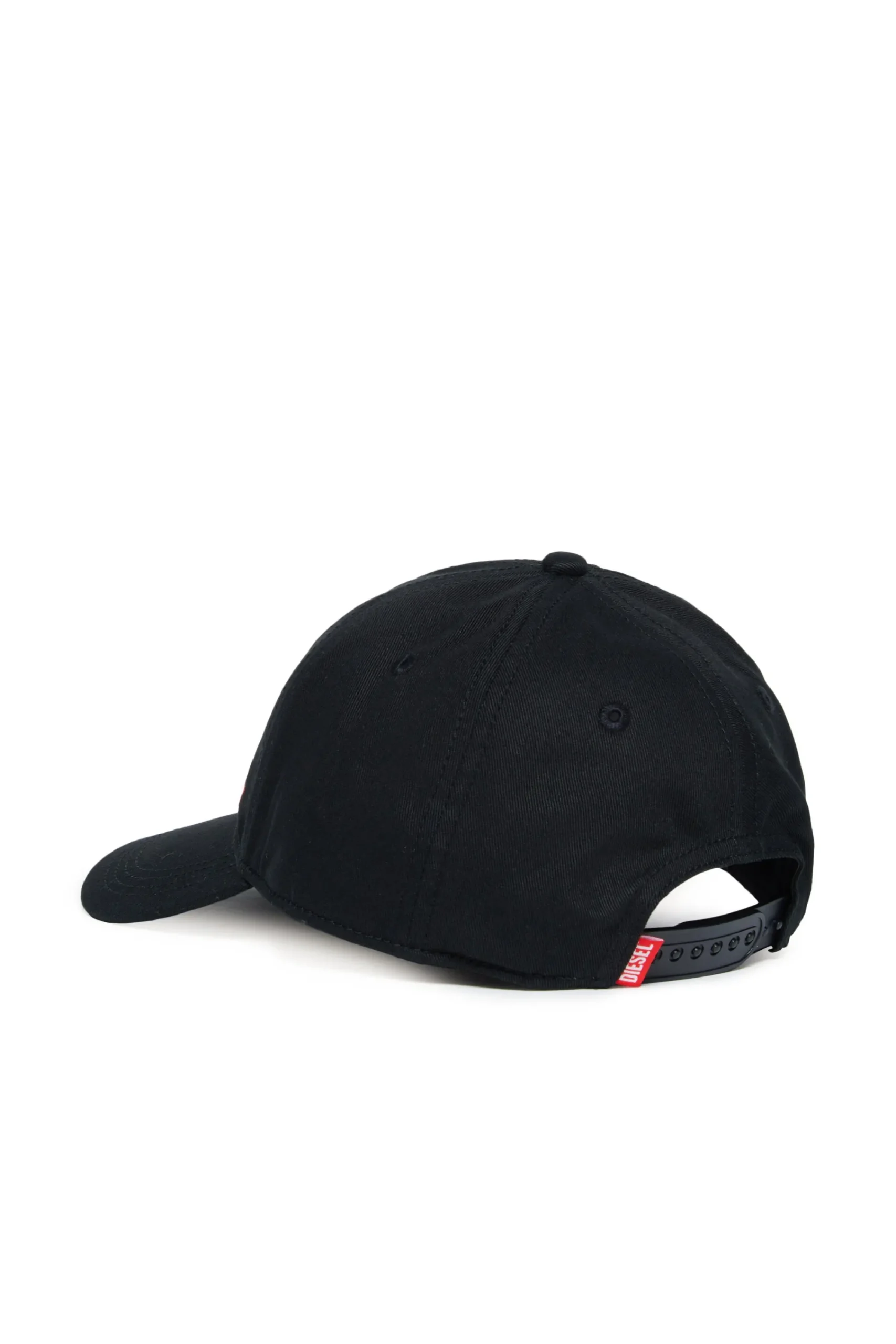 Swimwear | Swimwear>DIESEL Gabardine baseball cap with D graphics black