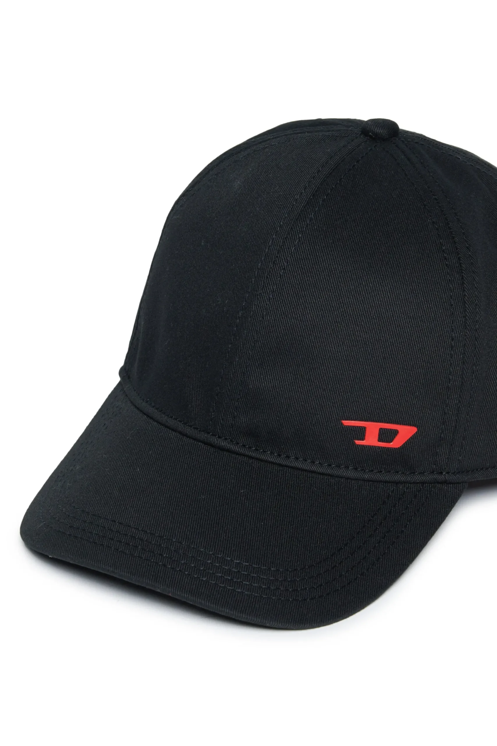 Swimwear | Swimwear>DIESEL Gabardine baseball cap with D graphics black