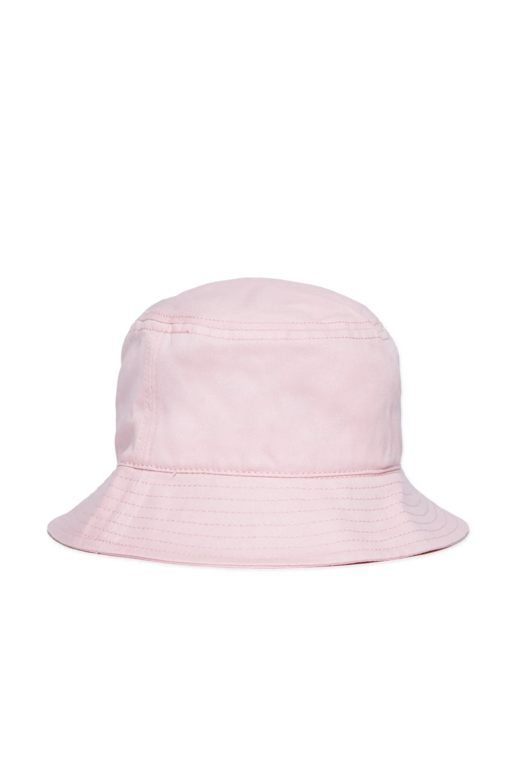 Hats And Caps | Logomania>MARNI Gabardine fisherman hat branded with logo light pink