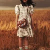 Dresses>MARNI Greenhouse allover poplin dress hangtag yellow