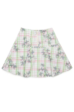 Skirts>MARNI Greenhouse allover poplin mini skirt hangtag yellow