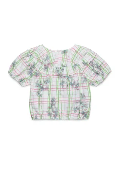 Shirts>MARNI Greenhouse allover poplin shirt hangtag yellow