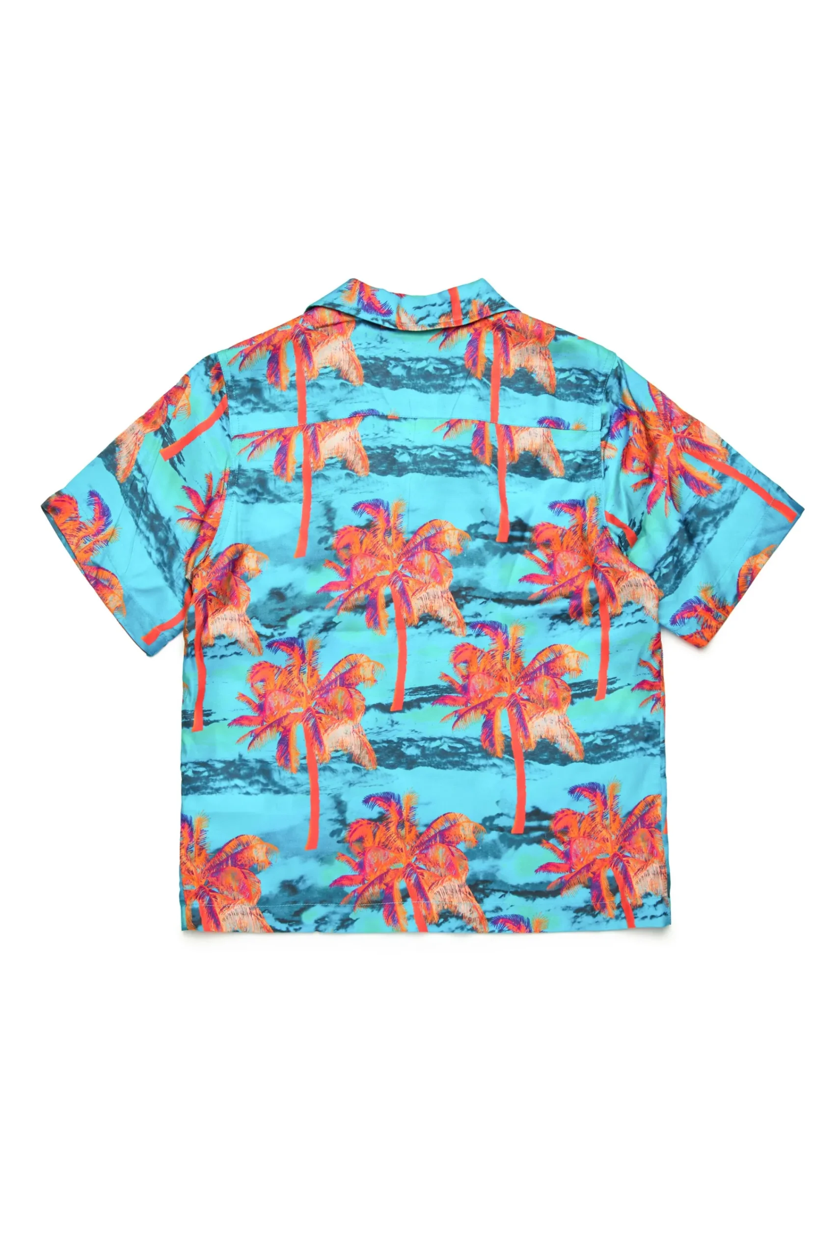 Swimwear | Swimwear>DIESEL Hawaii allover viscose bowling shirt multicolor