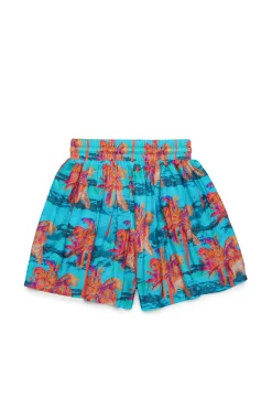 Shorts | Swimwear>DIESEL Hawaii allover viscose shorts multicolor
