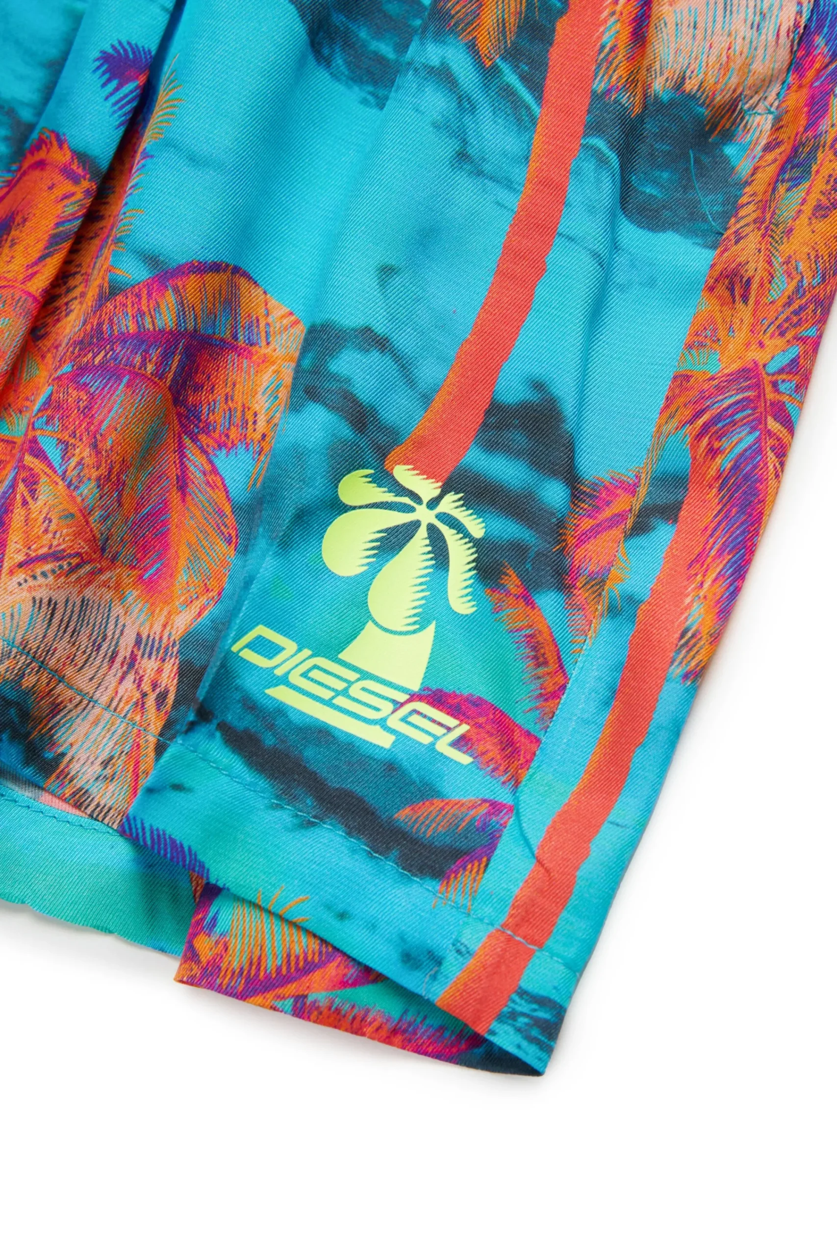 Shorts | Swimwear>DIESEL Hawaii allover viscose shorts multicolor