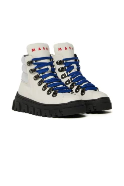 Sneakers | Sneakers>MARNI Hiking-style high top trainers off white