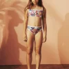 Swimwear | Swimwear>MARNI Holiday allover bikini swimming costume placid blue