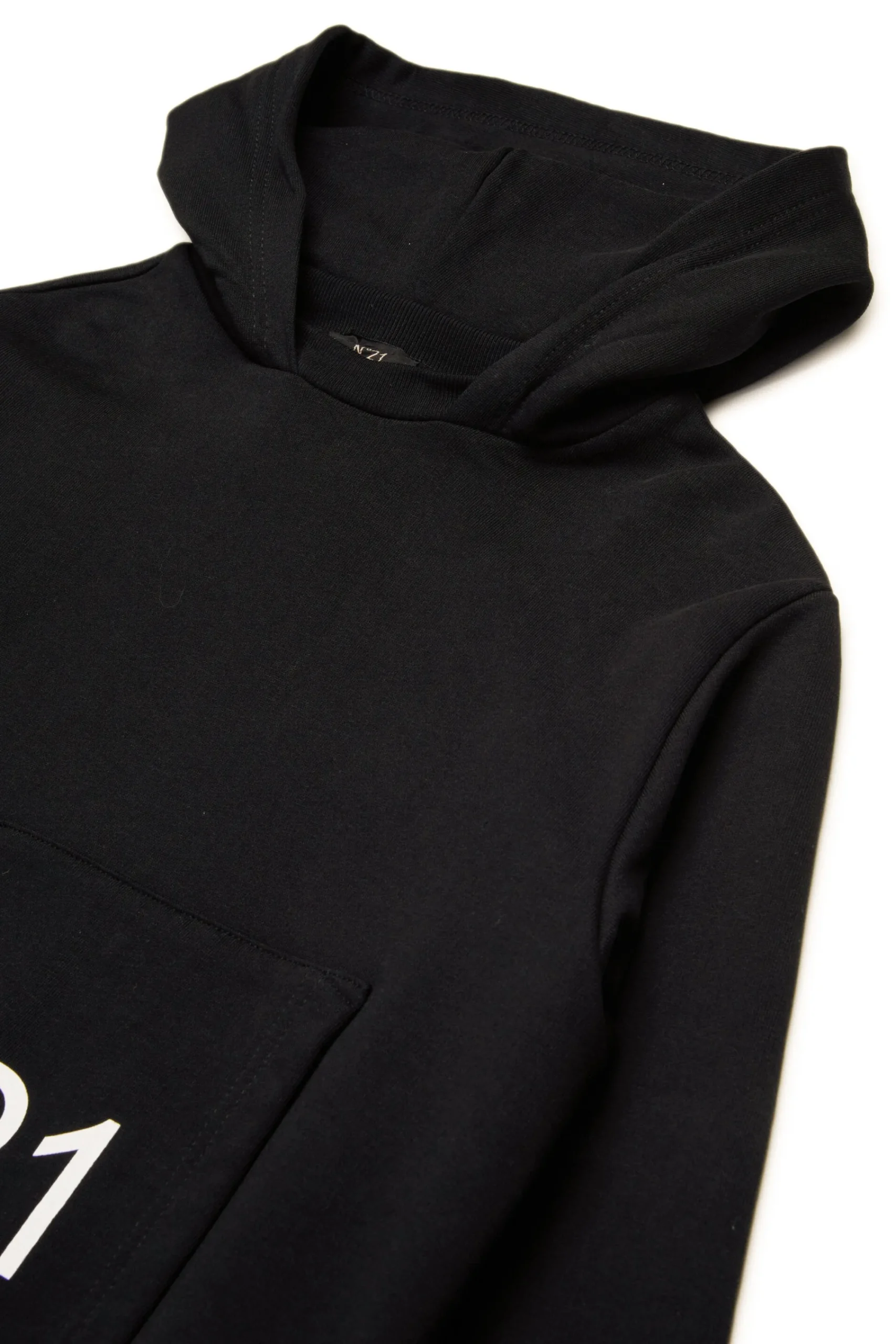 Activewear | Activewear>N°21 Hooded sweatshirt with logo black