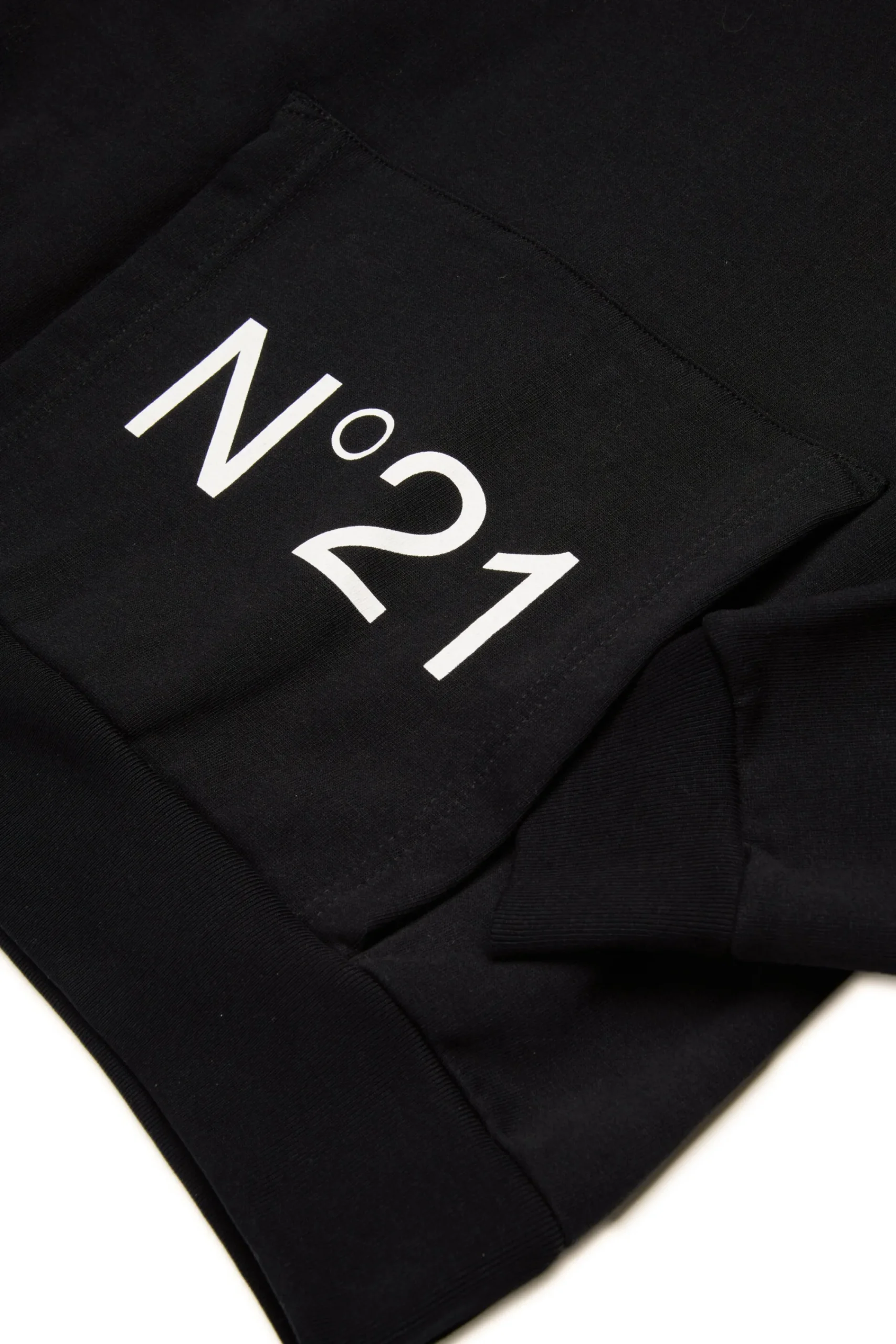 Activewear | Activewear>N°21 Hooded sweatshirt with logo black