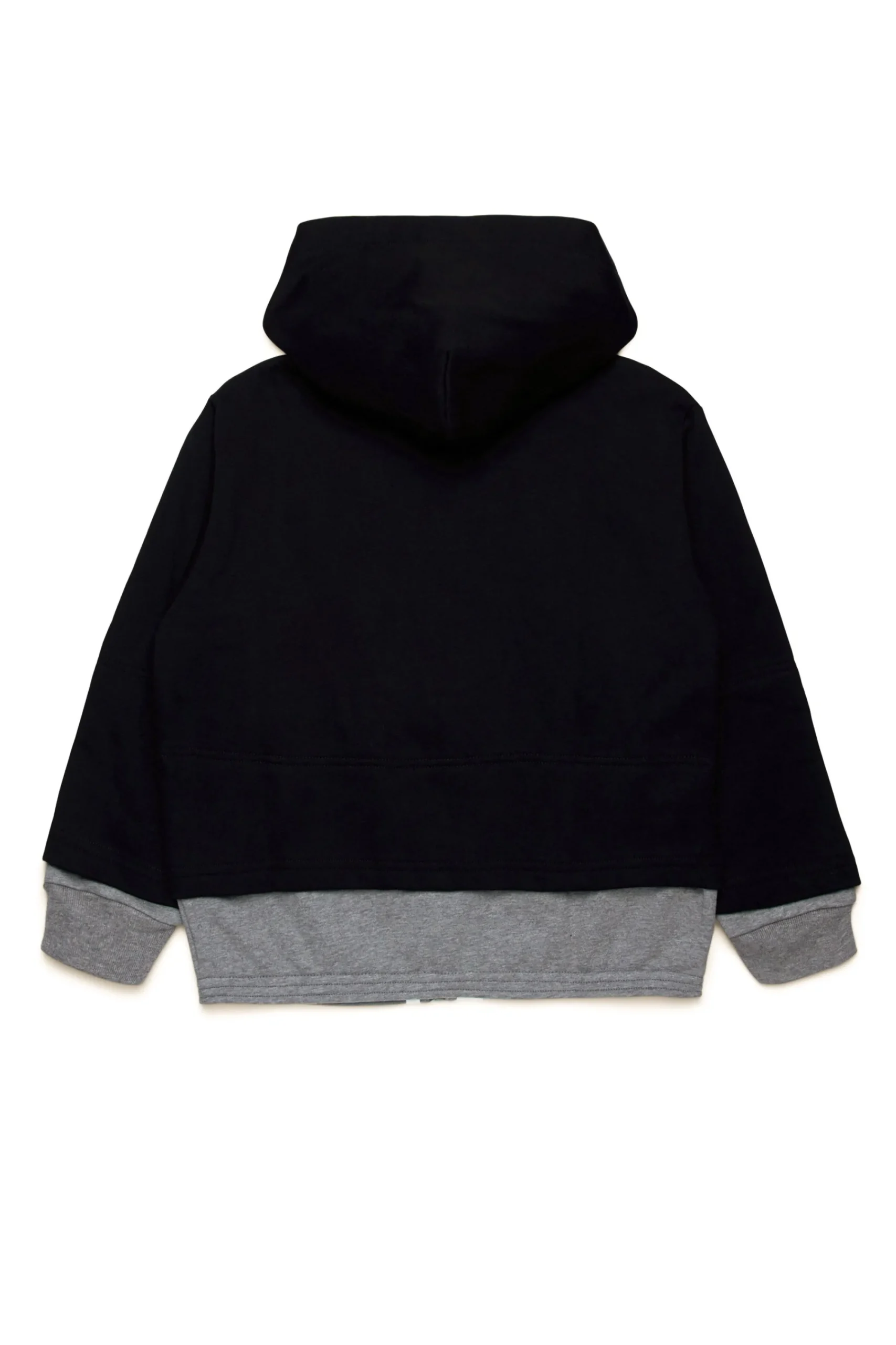 Sweatshirts | Sweatshirts>MARNI Hooded sweatshirt with trompe-l'oeil effect black