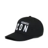 Hats And Caps | Hats And Caps>DSQUARED2 Icon logo gabardine baseball cap black