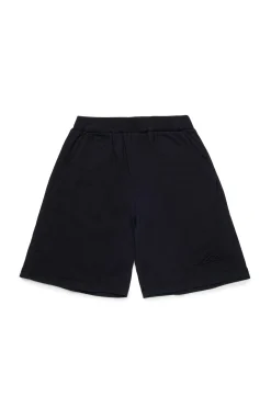 Shorts | Shorts>DSQUARED2 Icon New Generation branded jersey shorts black