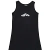 Swimwear>DSQUARED2 Icon New Generation branded cover-up dress black