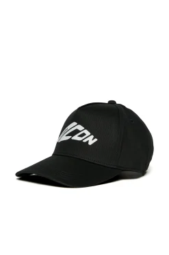 Hats And Caps | Logomania>DSQUARED2 Icon New Generation branded baseball cap black