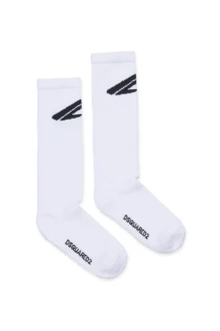 Socks | Socks>DSQUARED2 ICON new generation branded socks white