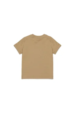 T-Shirts | Logomania>DSQUARED2 Icon New Generation branded T-shirt cornstalk