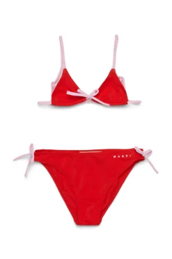 Swimwear | Swimwear>MARNI Institutional logo bikini swimming costume red