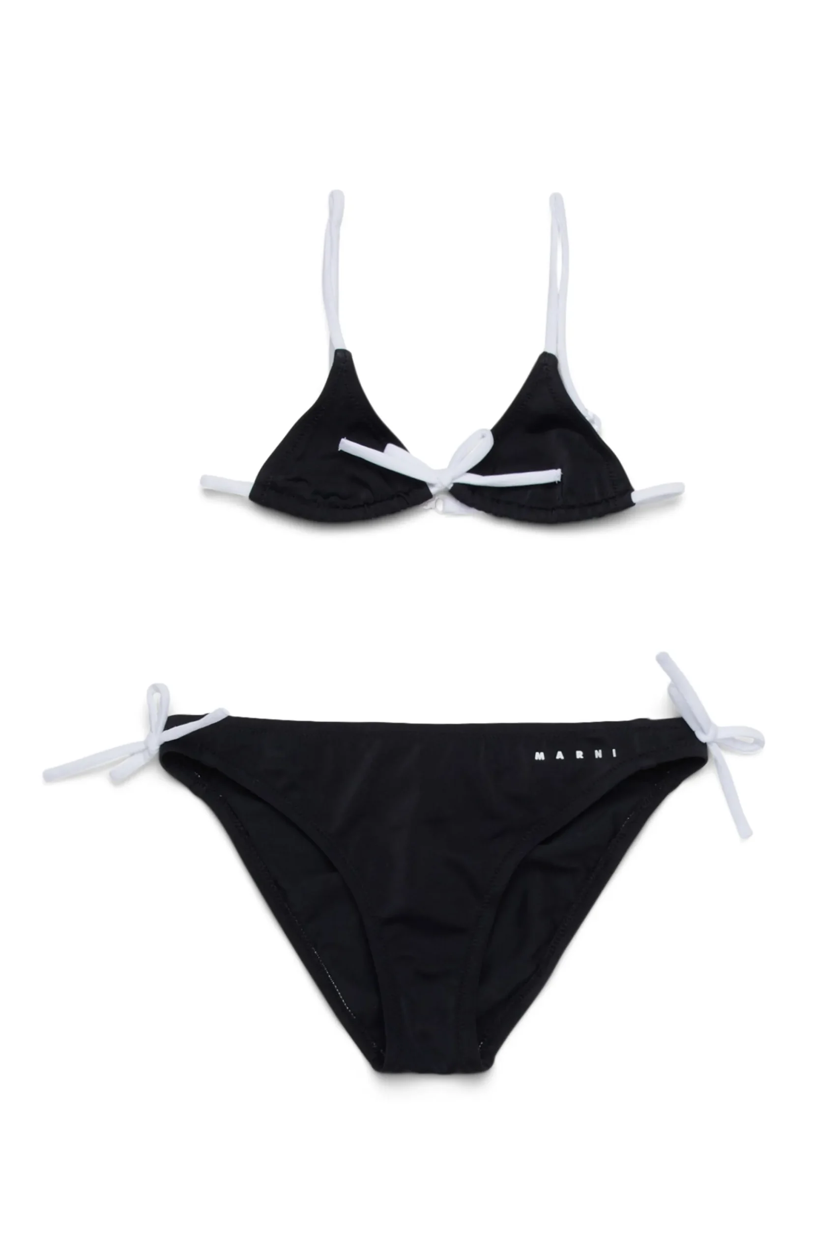 Swimwear | Swimwear>MARNI Institutional logo bikini swimming costume black