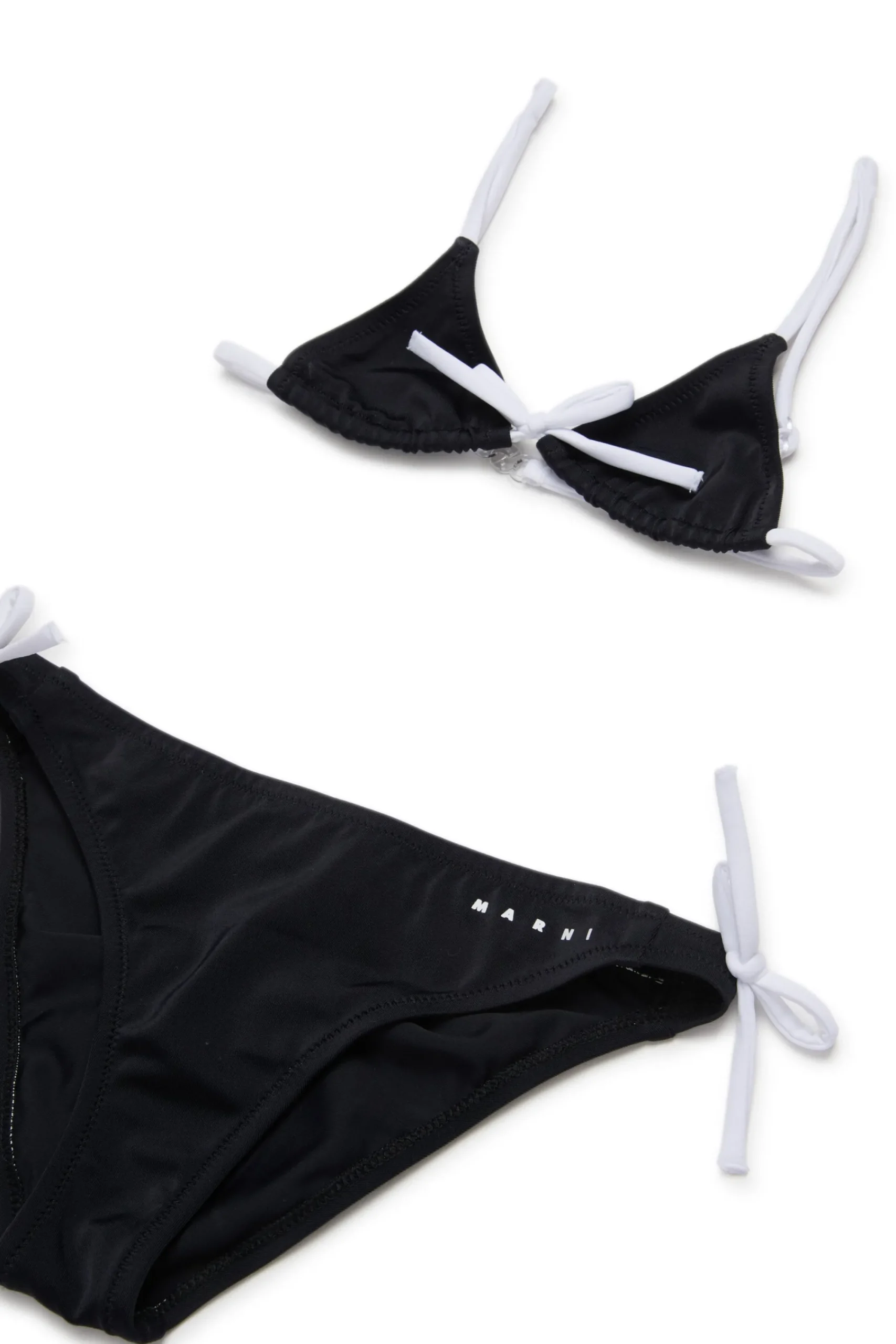 Swimwear | Swimwear>MARNI Institutional logo bikini swimming costume black
