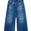 Jeans | Denim-Mania>DIESEL JoggJeans® straight medium blue with rips - D-Argjx blue denim
