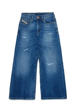 Jeans | Denim-Mania>DIESEL JoggJeans® straight medium blue with rips - D-Argjx blue denim