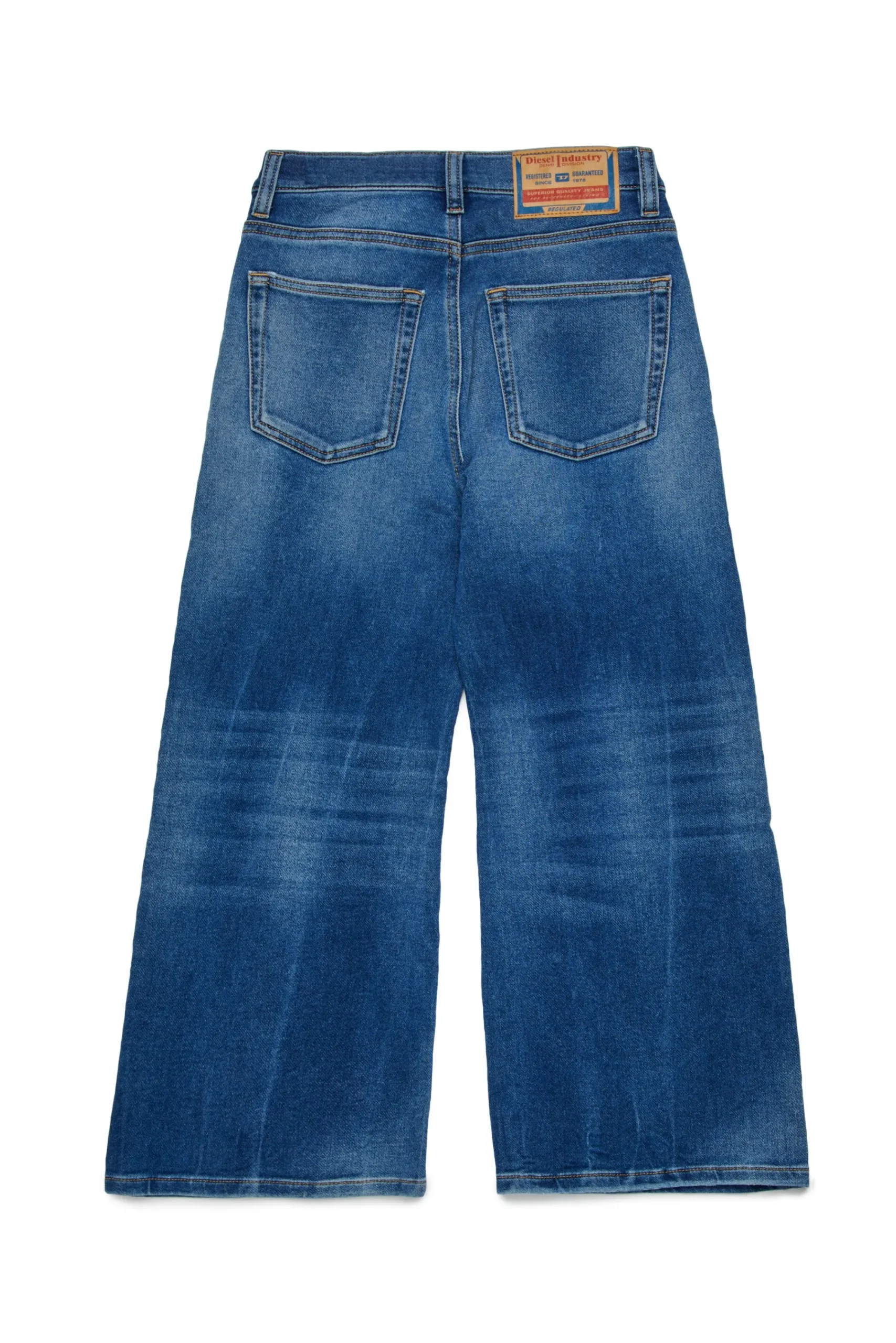 Jeans | Denim-Mania>DIESEL JoggJeans® straight medium blue with rips - D-Argjx blue denim