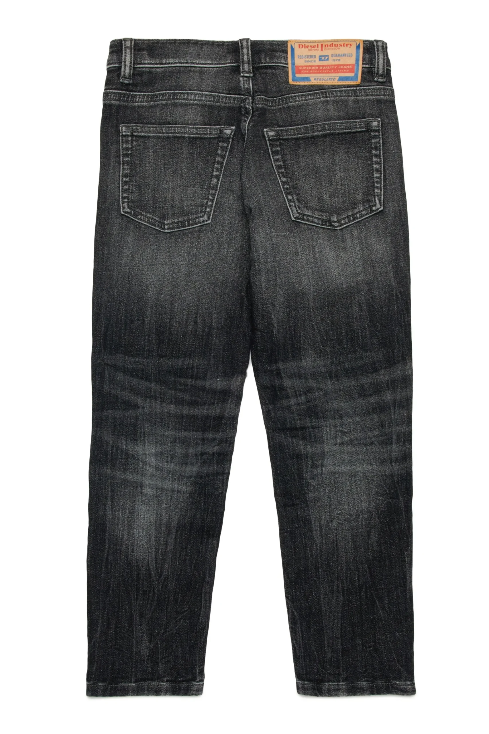 Denim-Mania | Denim-Mania>DIESEL JoggJeans® tapered black used-effect - D-Lucas Denim Black