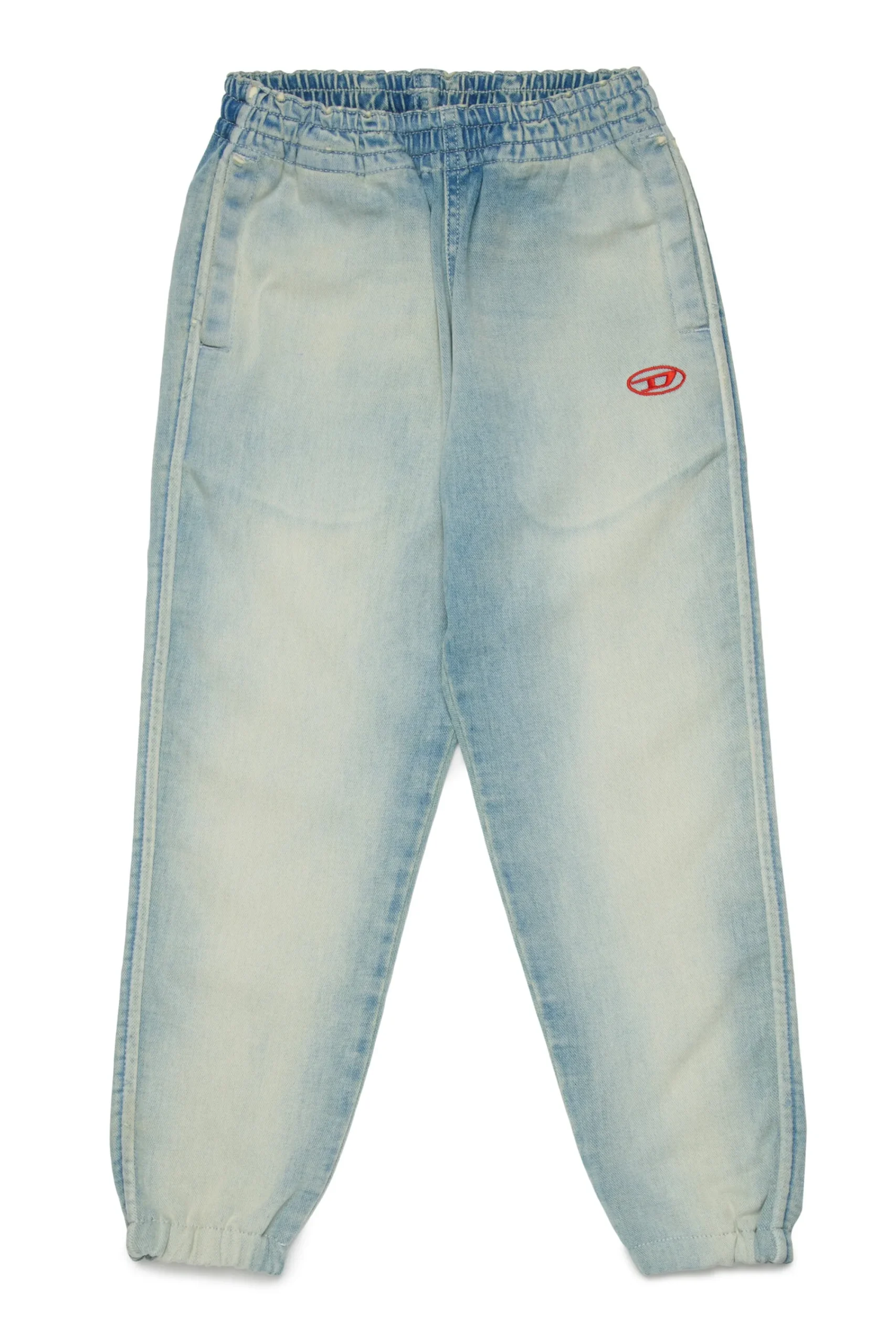 Jeans>DIESEL JoggJeans® tapered light worn effect - Plab blue denim