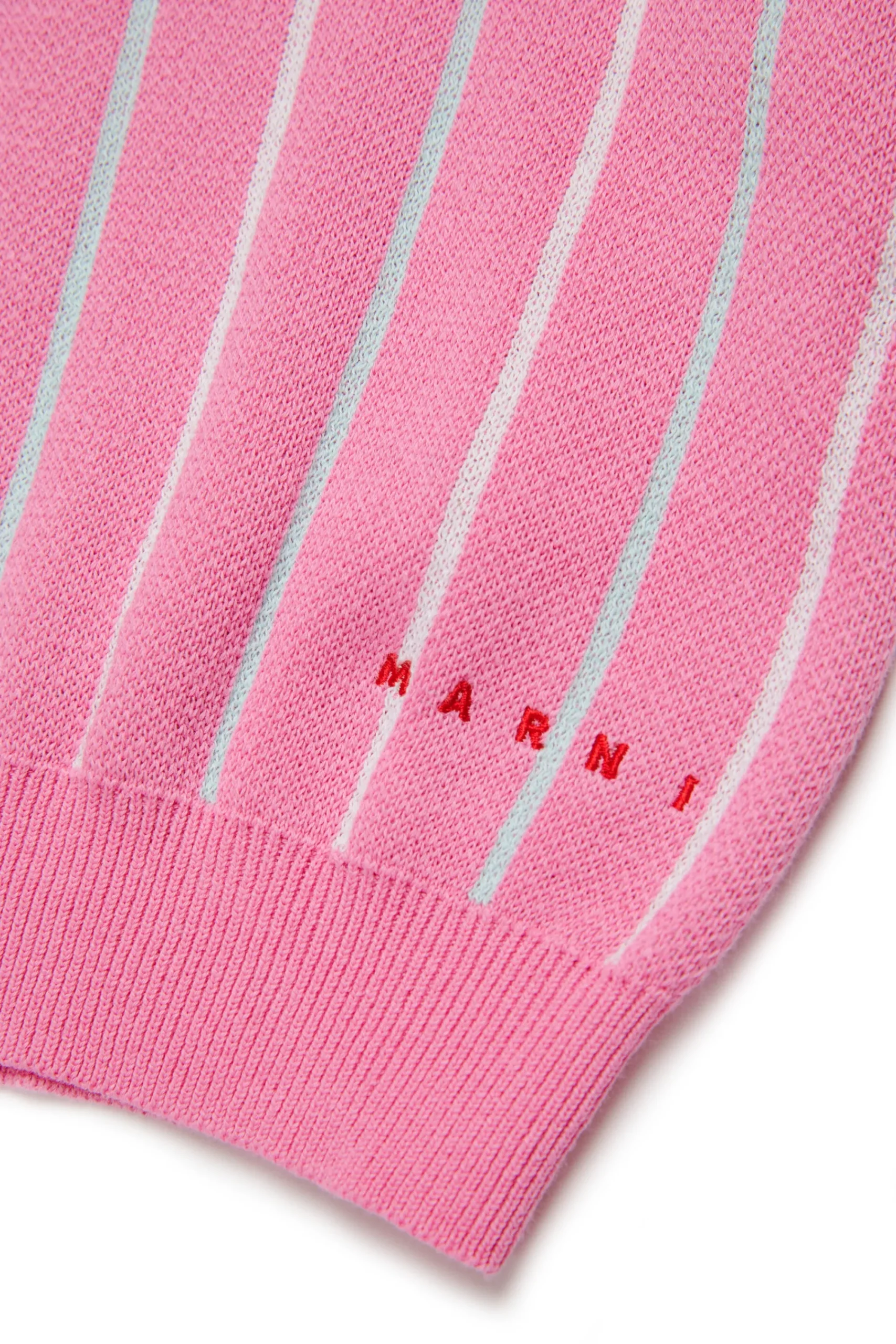 Knitwear>MARNI Knit tops with vertical stripes begonia pink