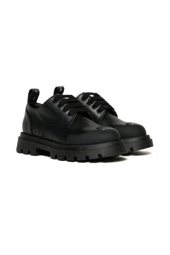 Boots And Combat Boots | Boots And Combat Boots>MARNI Lace-up shoes with toe logo black