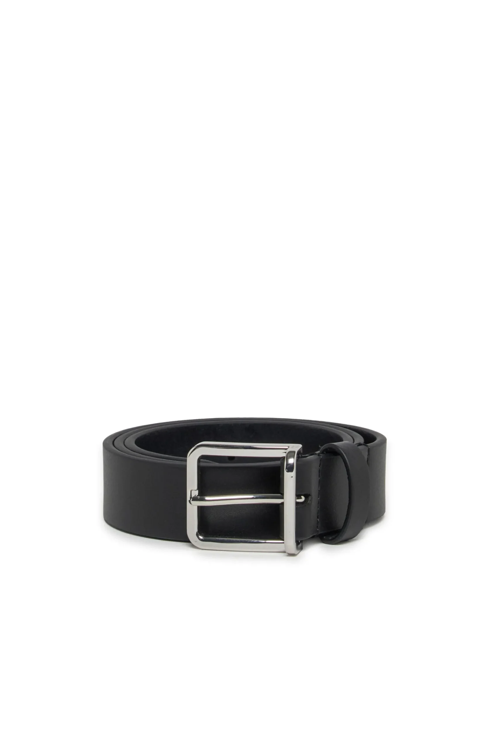 Belts | Party Looks>DSQUARED2 Leather belt with metal buckle black