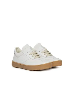 Sneakers | Sneakers>MM6 MAISON MARGIELA Leather court trainers white