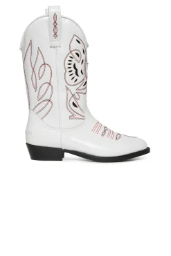 Boots And Combat Boots | Boots And Combat Boots>DSQUARED2 Leather cowboy boots white