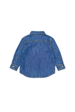 Shirts | Denim-Mania>DIESEL Light denim shirt blue denim