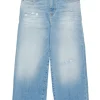 Jeans | Denim-Mania>DIESEL Light flare jeans with abrasions - 2000 blue denim