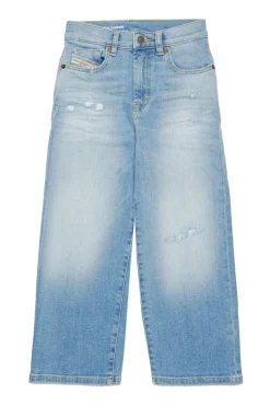 Jeans | Denim-Mania>DIESEL Light flare jeans with abrasions - 2000 blue denim