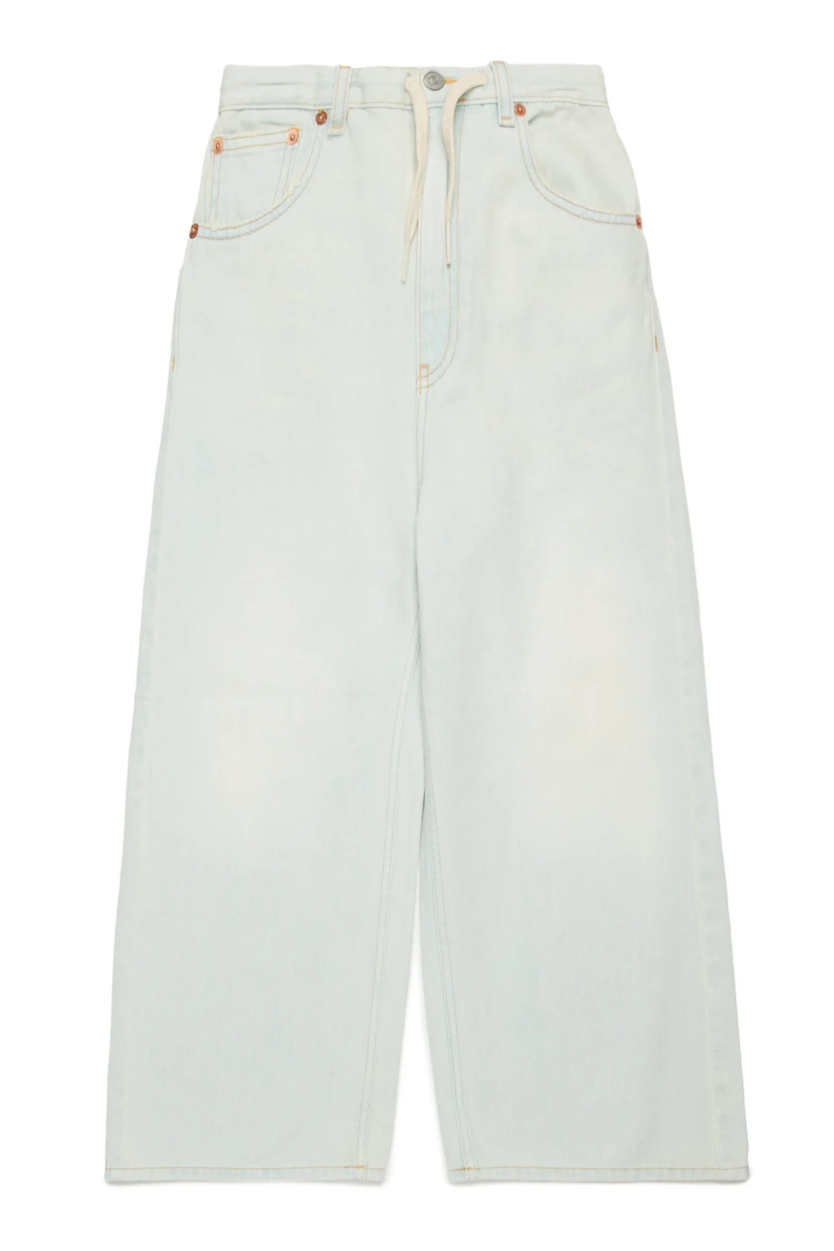 Jeans | Denim-Mania>MM6 MAISON MARGIELA Light jeans with a worn-effect blue denim