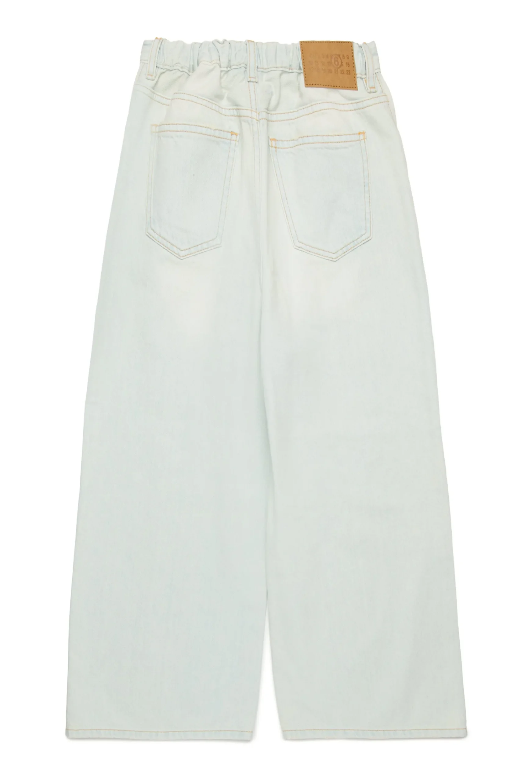 Jeans | Denim-Mania>MM6 MAISON MARGIELA Light jeans with a worn-effect blue denim
