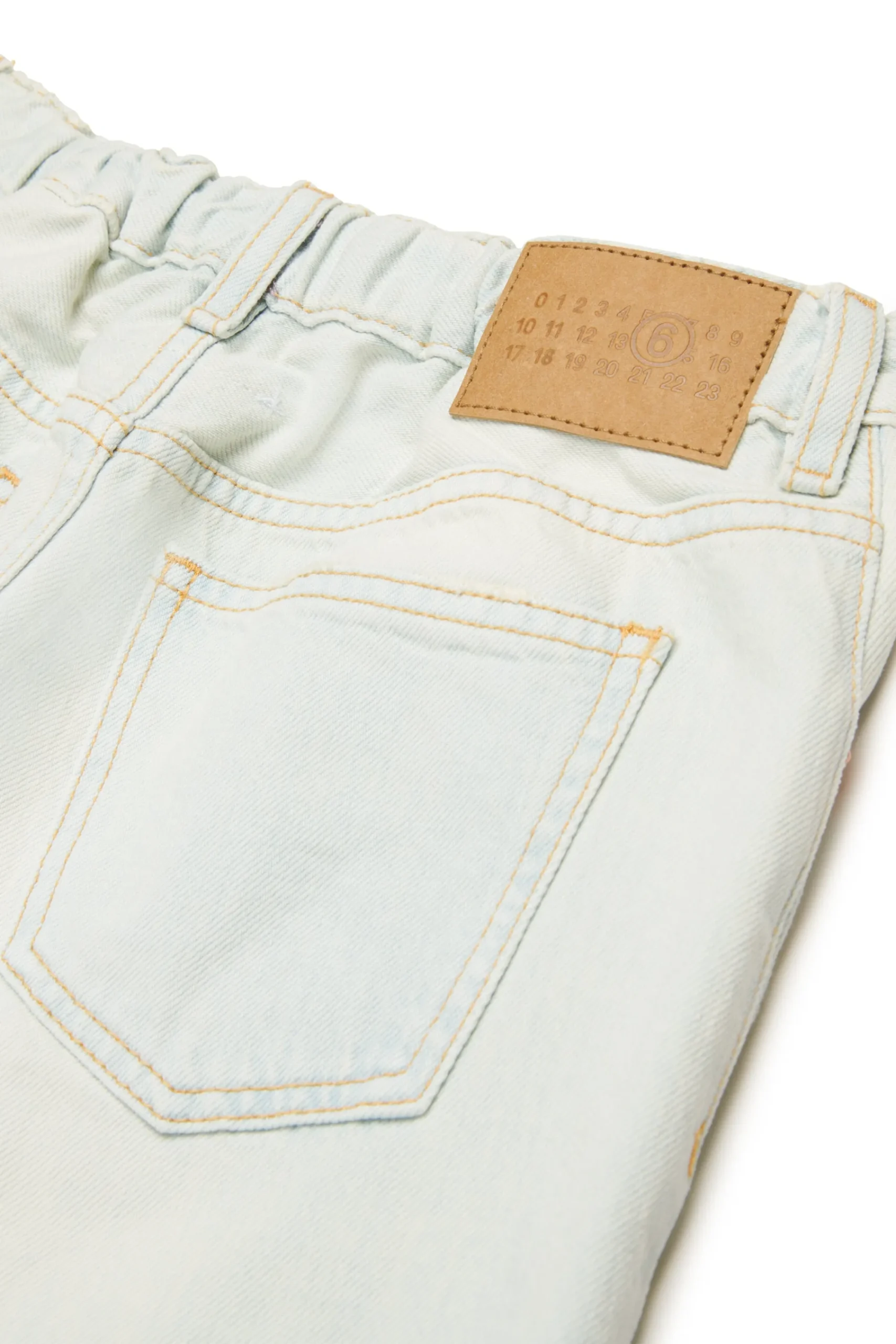 Jeans | Denim-Mania>MM6 MAISON MARGIELA Light jeans with a worn-effect blue denim