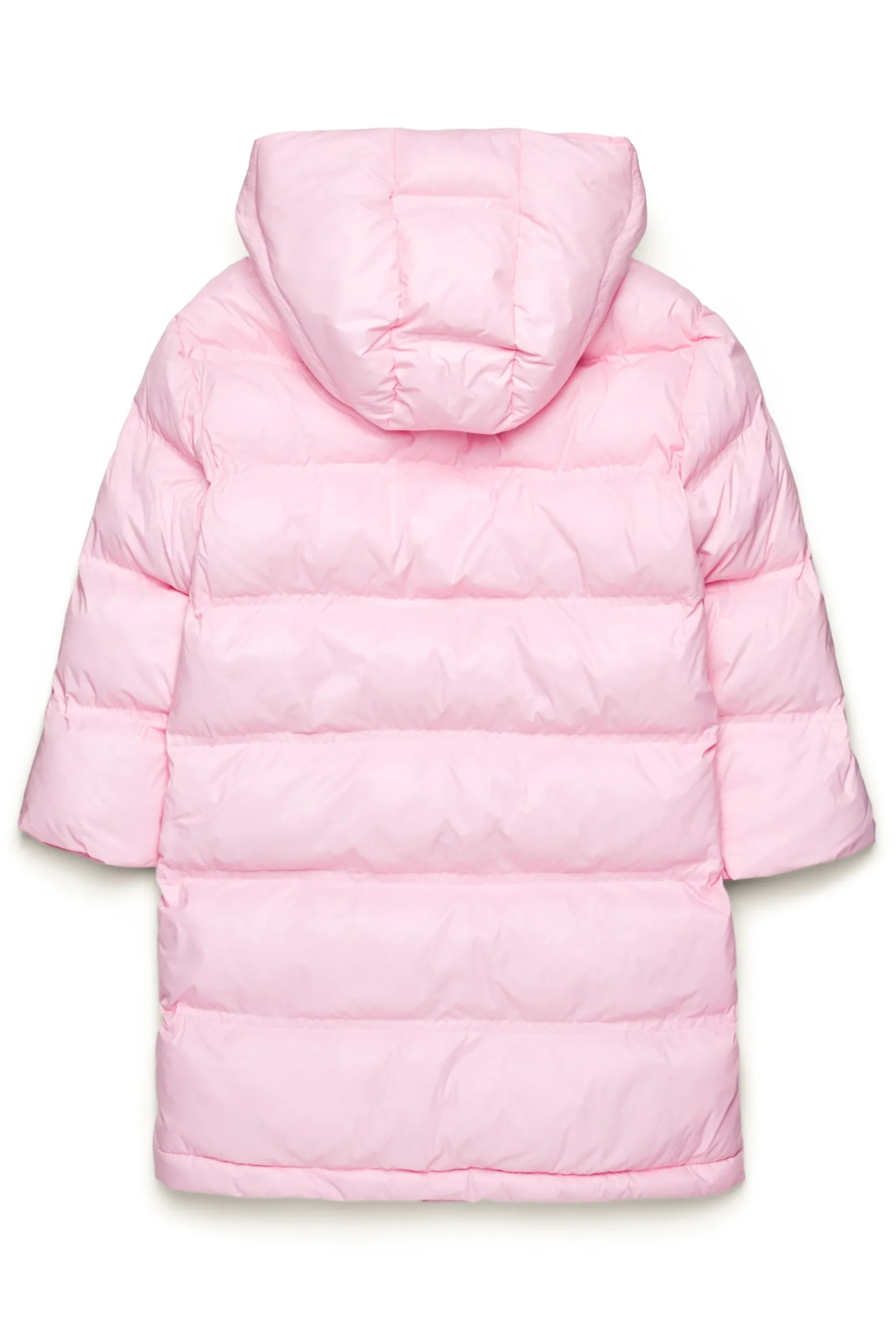 Jackets And Padded Jackets | Jackets And Padded Jackets>N°21 Lightweight hooded long padded jacket light pink